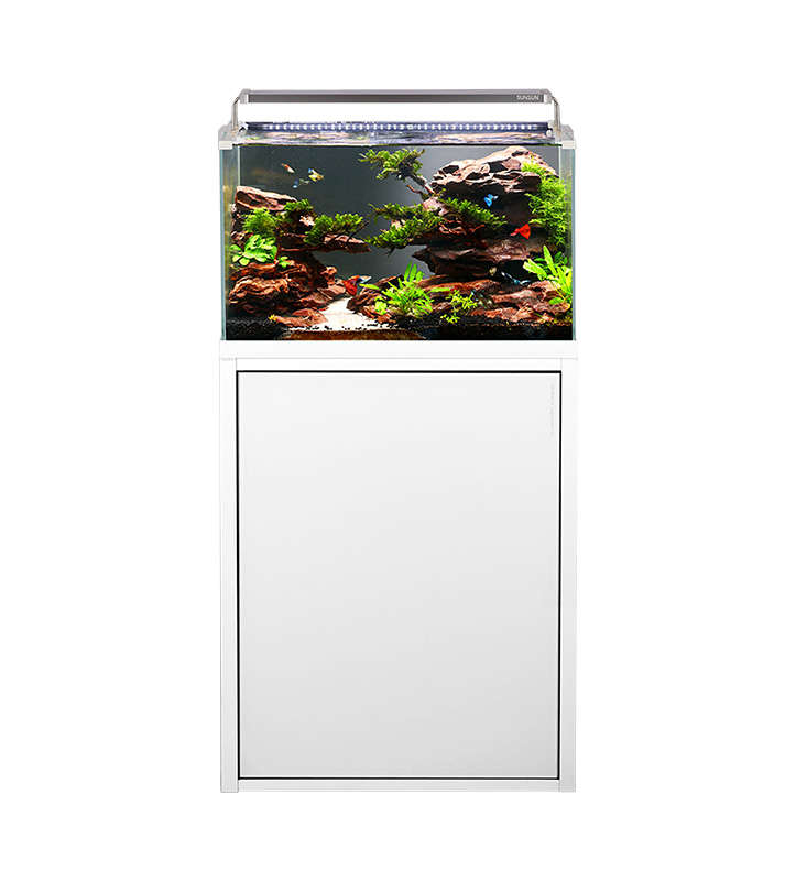 HEK Series Ultra-white glass open aquarium fish tank