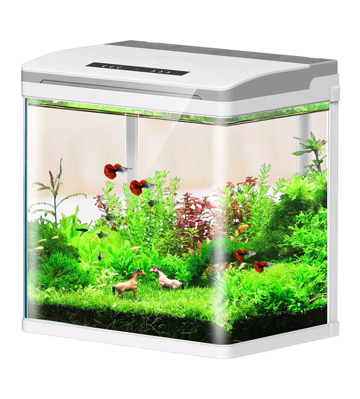 HRX Series Desktop Hot Bend Small Fish Tank