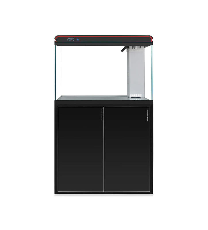 HEZ series bottom side filter model fish tank with bottom cabinet