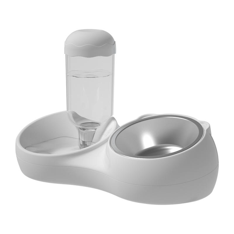 JF-01 Jialu-pet drinking water combination double bowl