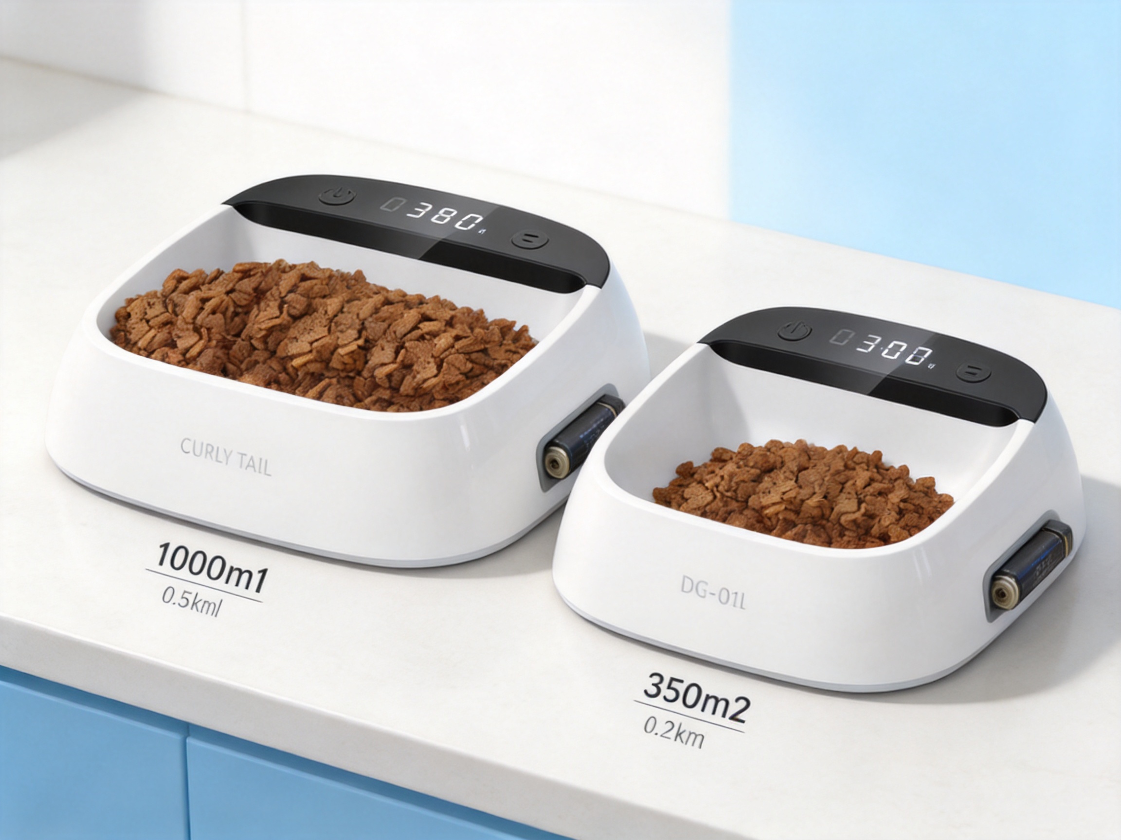 Smart Weighing Bowls for More Accurate, Hygienic, and Convenient Pet Feeding